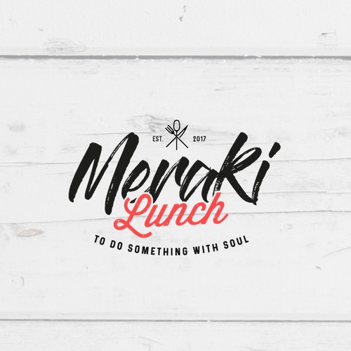 Hip and trendy logo for restaurant. 