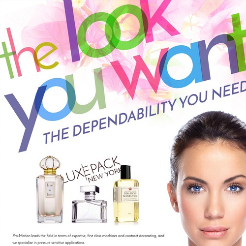 Ad for Health & Beauty Packaging Trade Magazine