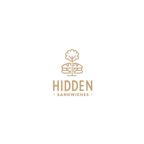 Hidden Sandwiches Logo Design