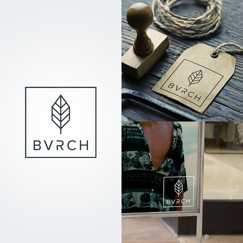 Modern and minimalist logo for BVRCH