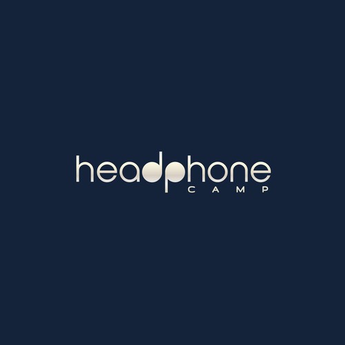 Logo concept for online headphones shop.