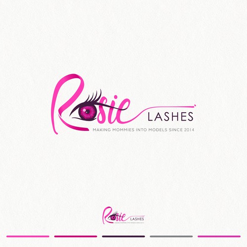 Modern Illustrated Feminine Logo Design