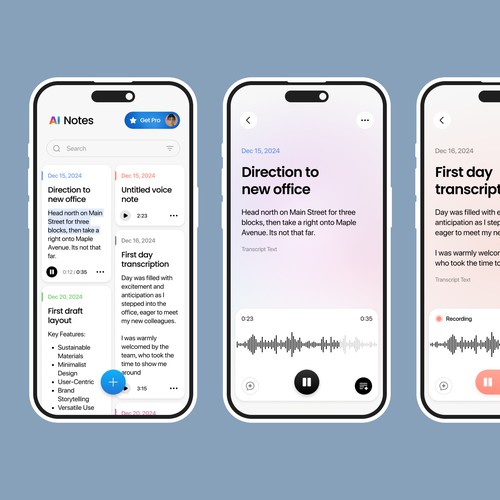 AI Voice Notes