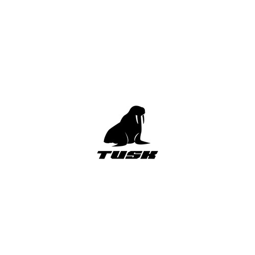 Walrus inspired logo for apparel brand