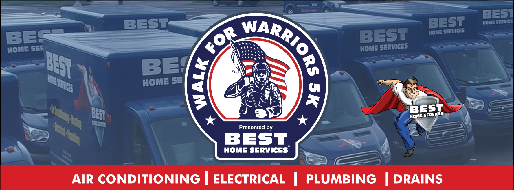 Walk for Warriors 5k Facebook Banner