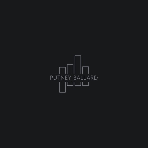 modern minimalist buildings logo