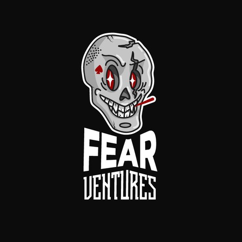 Scarry event logo illustration