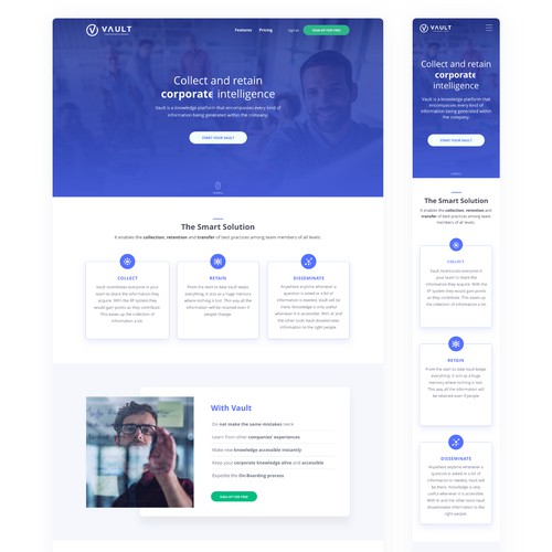 Responsive Landing Page