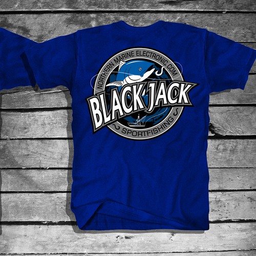 Need some shirts for the crew of our sportfishing boat BLACKJACK