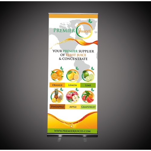 Premier Juices Trade Banner