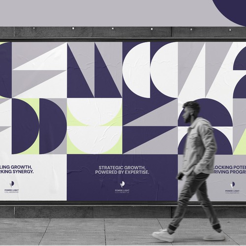 Power & Light Collective brand identity