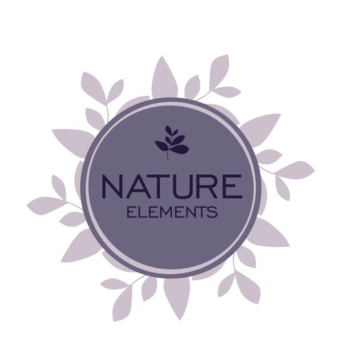 logo concept for nature elements