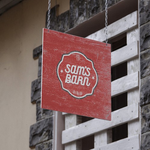 Wacky Logo For Sam's Barn