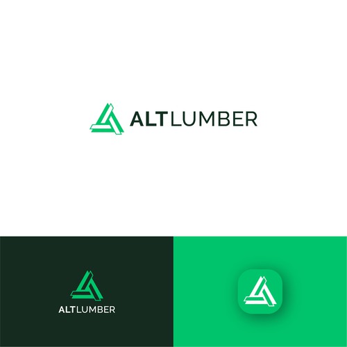 ALTLUMBER LOGO DESIGN 