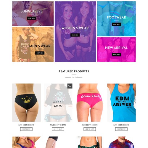 Create new Website for eModa.com - EDM eCommerce Site