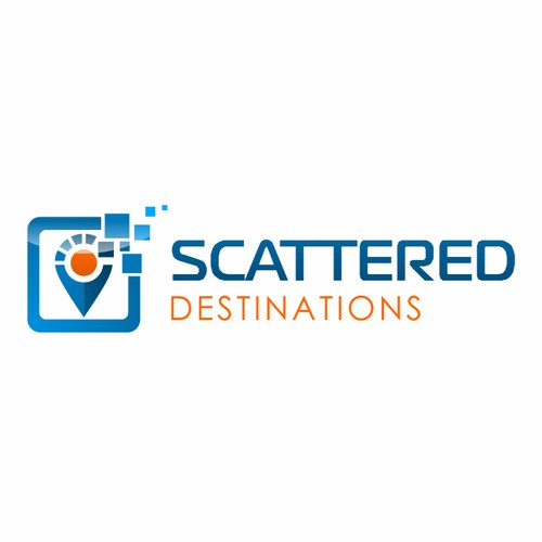 Scattered Destinations needs a logo that illustrates connection between various people and careers.