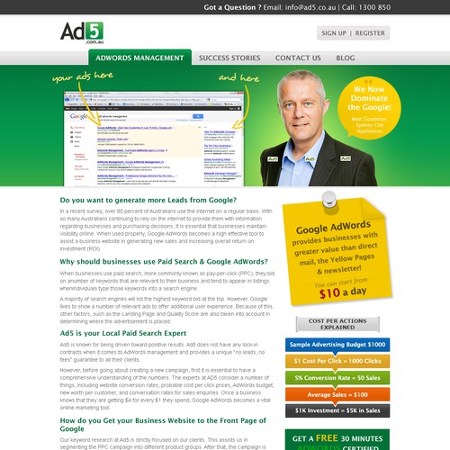 One page. Fast feedback. Check out the sketch!