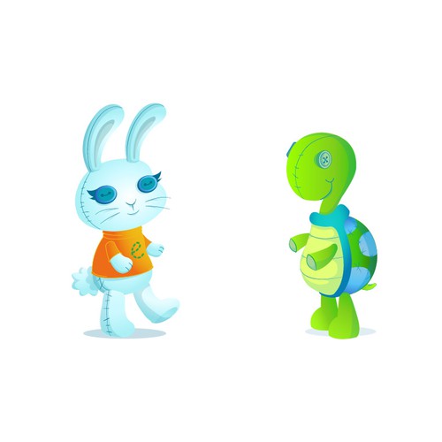 Hare and the Tortoise - Childcare Characters