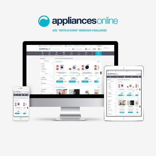 UX design for appliancesonline.com.au