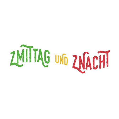 Zmittag und Znacht Logo Concept