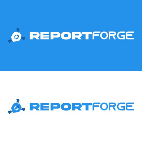 Bold Logo For ReportForge