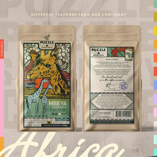 PUZZLE - Special Coffee - Label