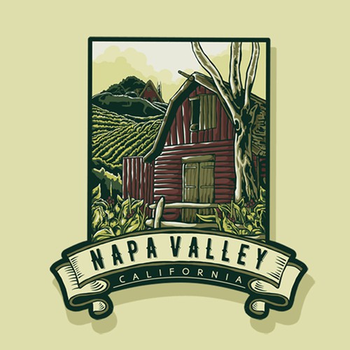 this artwork to contest napa valley