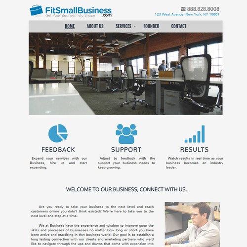 WEB SITE DESIGN - Fit Small Business