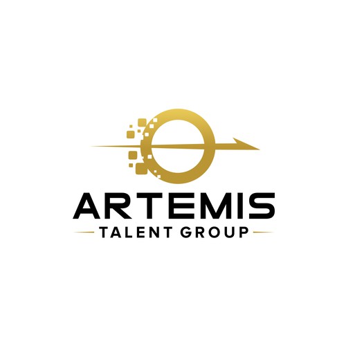 Artemis Talent Group logo design