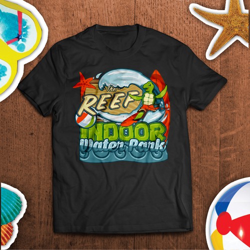 The REEF INDOOR WATER PARK shirt design