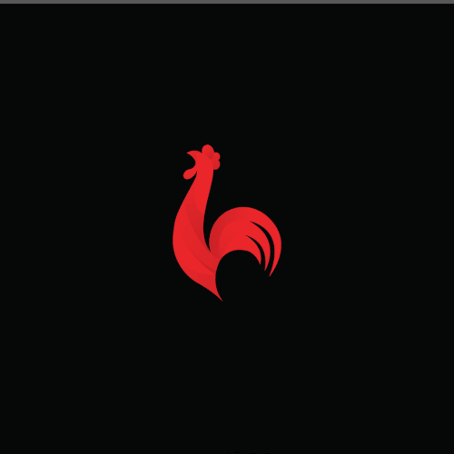Logo Concept for Casual-restaurant. Chicken Grill