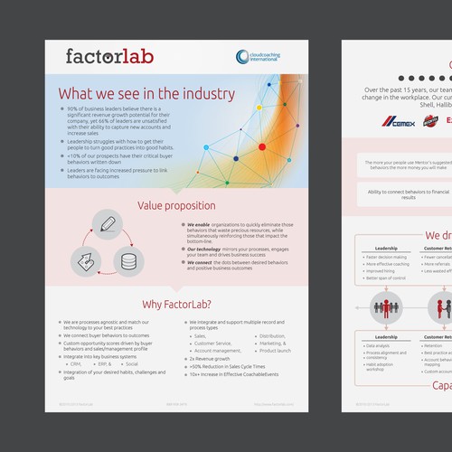 Illustrated Storyboard for FactorLab