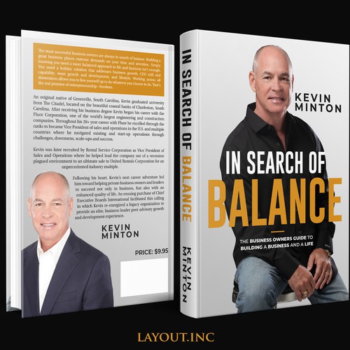 Design a great business book cover that conveys authority and clarity