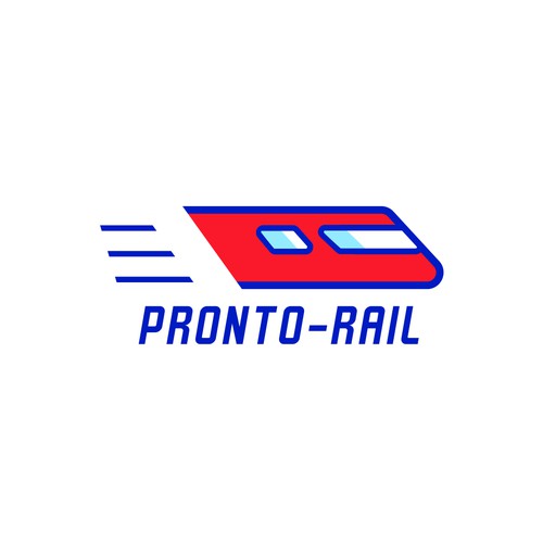 Logo for a logistics company in the railway sector.
