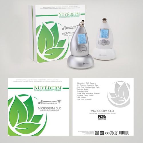 Nuvaderm Microderm Glo Product Box Re-Design
