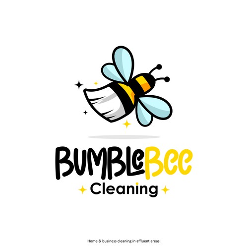 Logo Design for Bumblebee Cleaning.