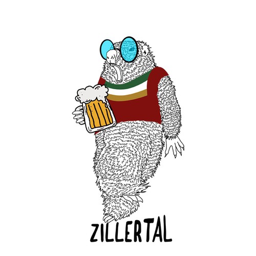 T-Shirt Design Zillertal