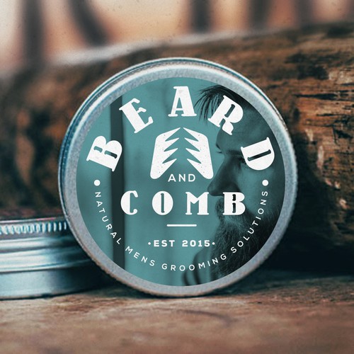 Unique logo for Beard & Comb