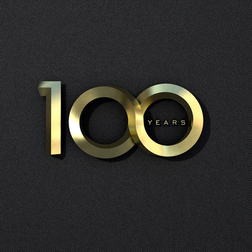 100 th years logo