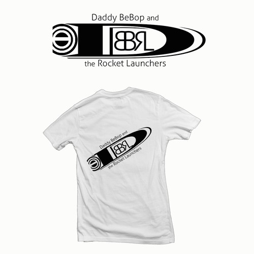 Band Logo with t-shirt sample