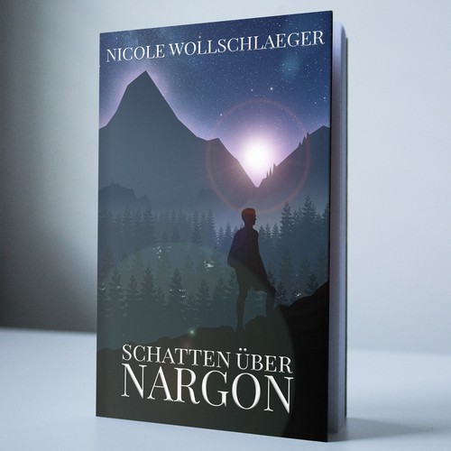 Book cover for a German author