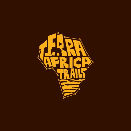 Africa tourist company logo available for sale