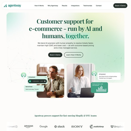 Help us make AI feel human - one landing page at a time