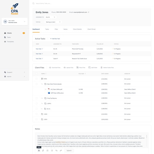 CRM Dashboard v2