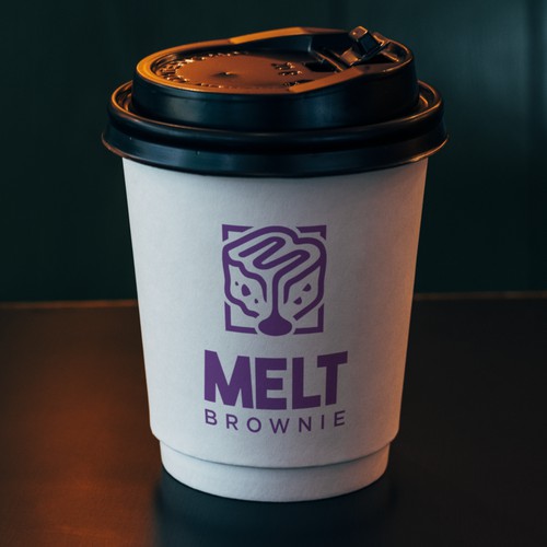 Melt Brownie Logotype Rebrand