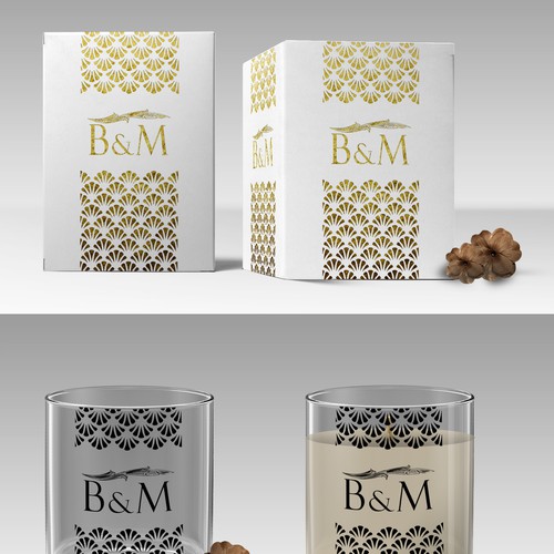 Create An Elegant Packaging Design for a New Line of Scented Candles