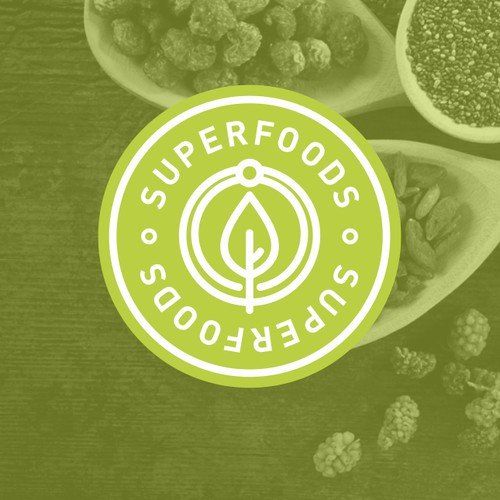 Bold Iconic Superfoods Logo