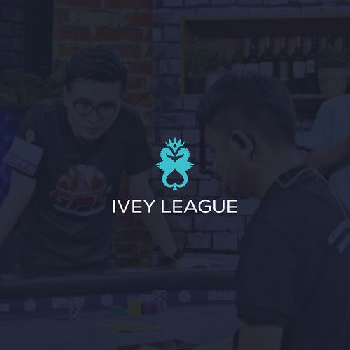 Bold Poker with sea horse logo for "Ivey League"