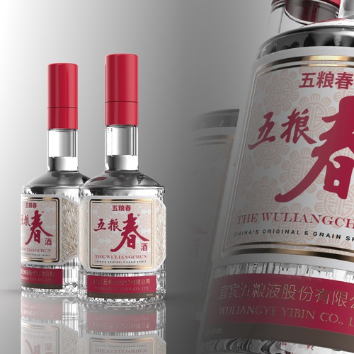 Bottle and label design for Spirit