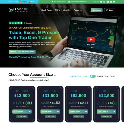 Accounting & Financial Website